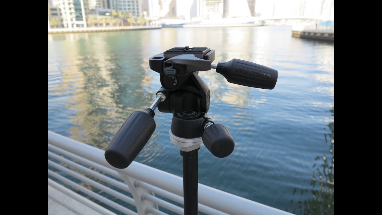 Manfrotto 190XDB + 804RC2 Tripod - full depth review in Dubai Marina