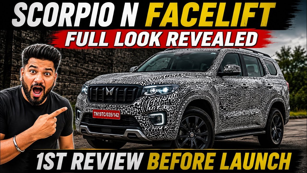 Scorpio-N Facelift 2026 FIRST REVIEW Before Launch | Full Look Revealed 🔥