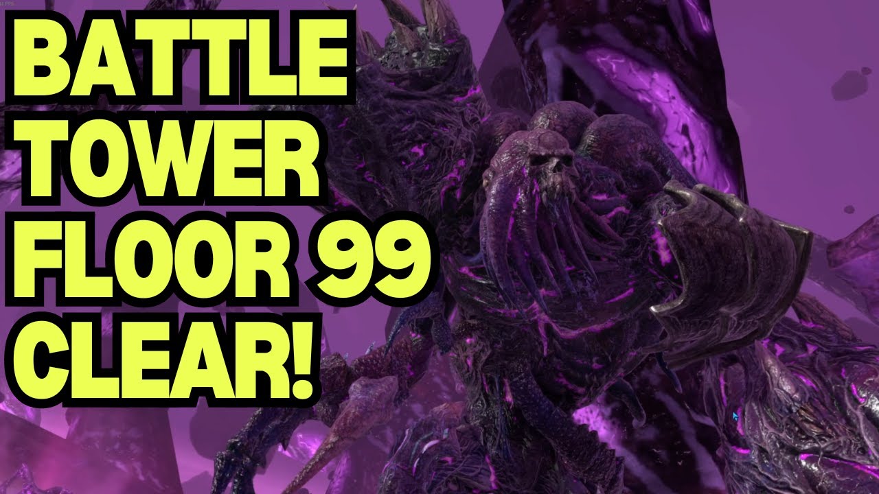 Battle Tower Floor 99 Clear! (Safe Strat) - FF7 Ever Crisis