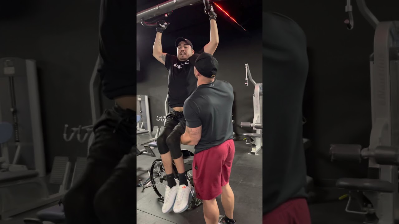 T4 Paraplegic Pull Ups #ACIC