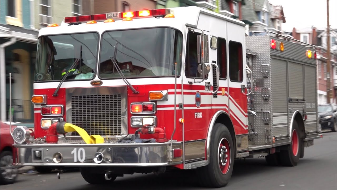 Reading Fire Department Engine 10 Responding 5/23/22