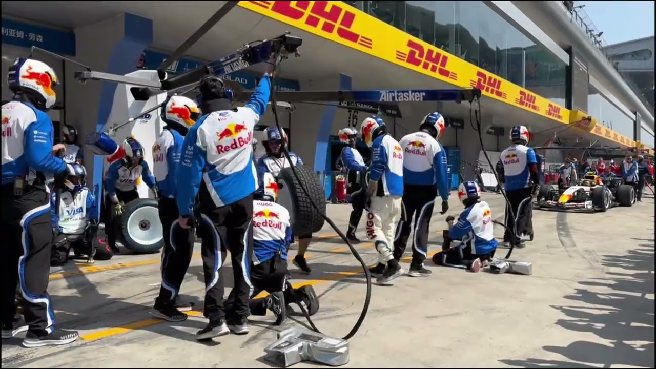 A 5-Second Pit Stop in F1?! 🚩 Shanghai GP Pit Lane Action#partsphoenix #shorts #f1shorts