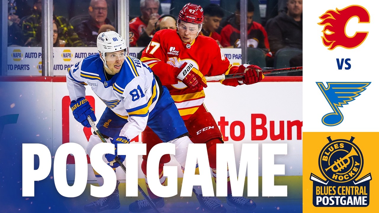Blues Extinguished in 2-1 Shootout Loss Against Flames