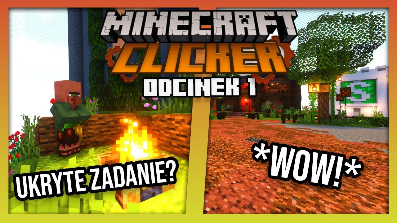 Minecraft CLICKER, ALE tworzę MASZYNY! #1