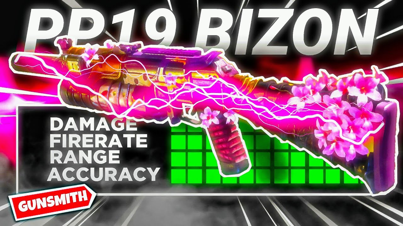 The BEST PP19 Bizon Gunsmith in (SEASON 3) No Recoil Fast ADS High Accuracy in COD Mobile...