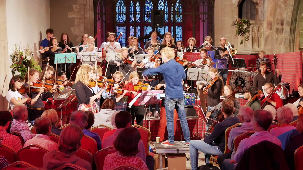Caledonia by the Ricciotti ensemble, performed during concert in St Margarets, Braemar, Scotland