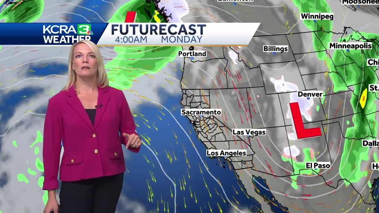 Northern California forecast | Rain timeline Friday | November 1, 2024