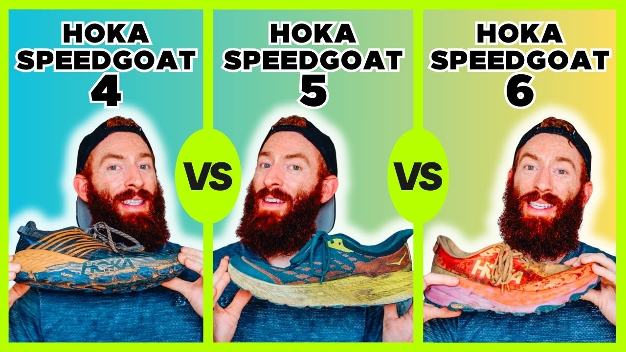 Hoka Speedgoat 4 против 5 против 6 | Кто из них лучше?