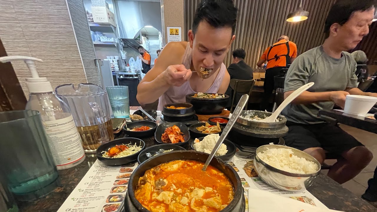 Let’s go Grab some Korean Tofu Soup @BCD
