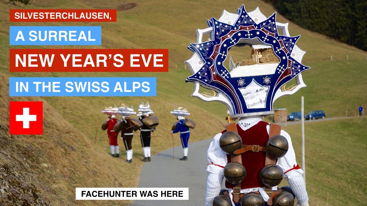 A surreal New Year's Eve in the Swiss Alps: Silvesterchlausen
