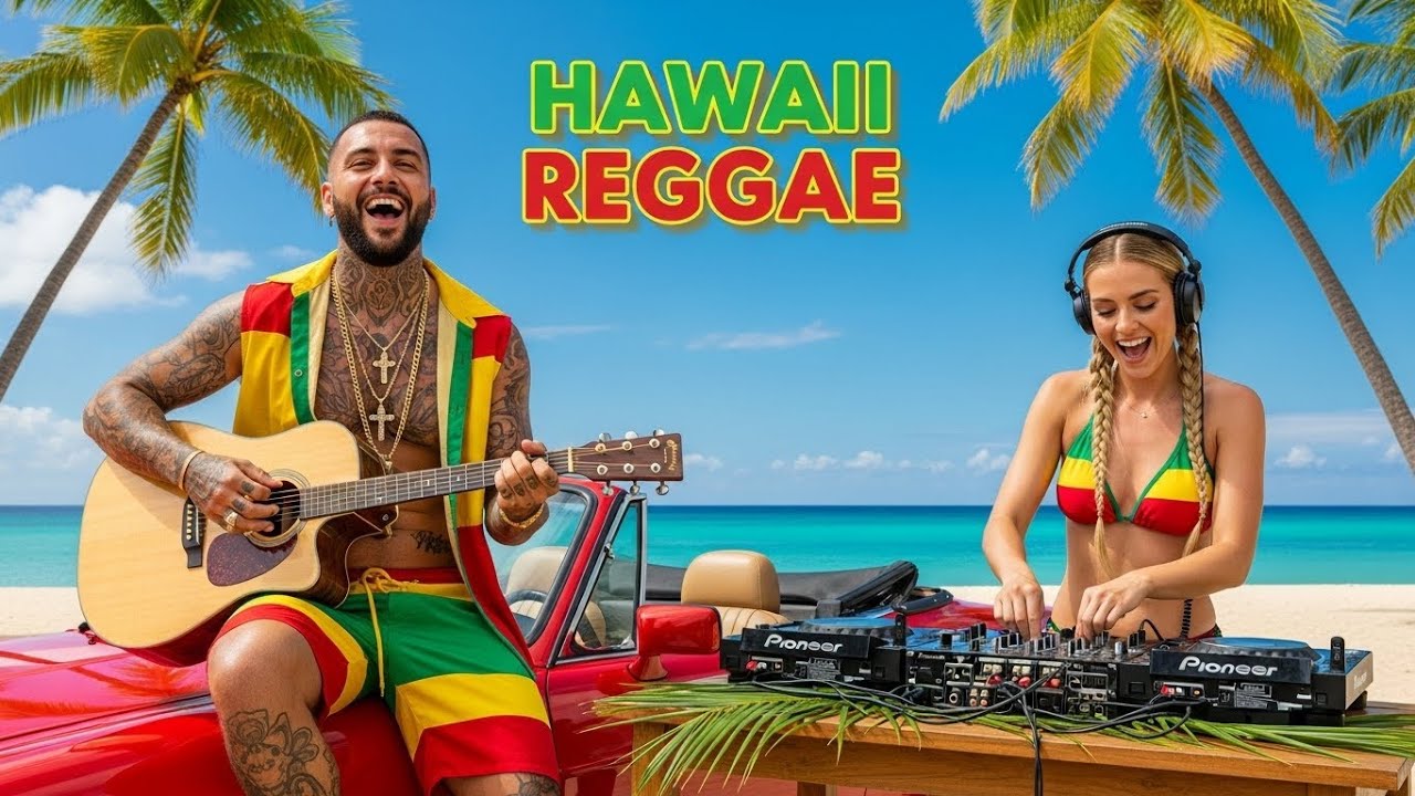 🍹 Paradise Reggae Vibes – Hawaiian Tropical Beats for Tropical Calm 🌺