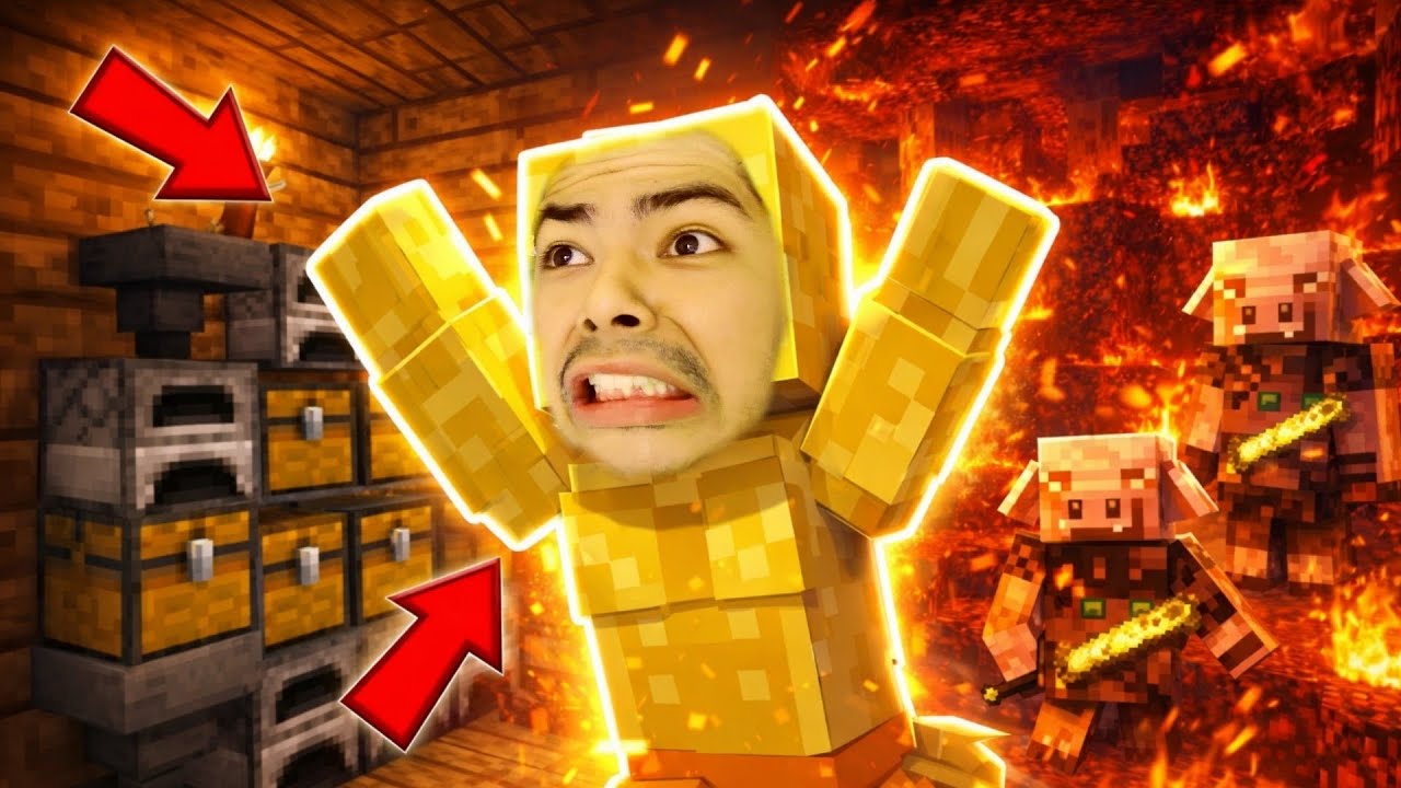 FORNALHA AUTOMÁTICA E INVASÃO NO NETHER!!! - MINECRAFT 365 DIAS - PARTE 4