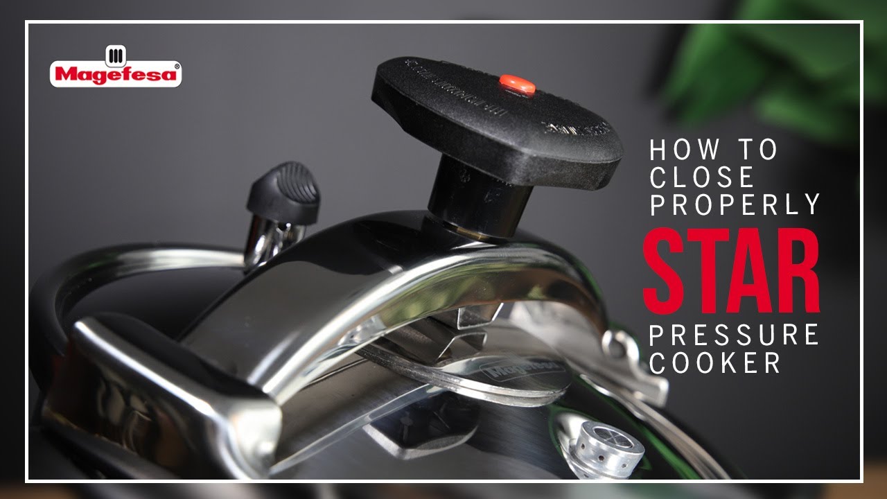 HOW to PROPERLY CLOSE your STAR Pressure Cooker I MAGEFESA USA