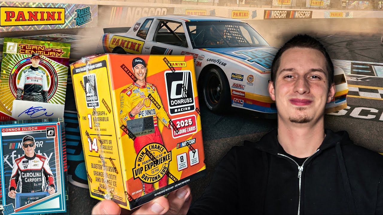 Panini Donruss NASCAR Racing 2025 | Blaster Dobozból Relikvia Nyitás!