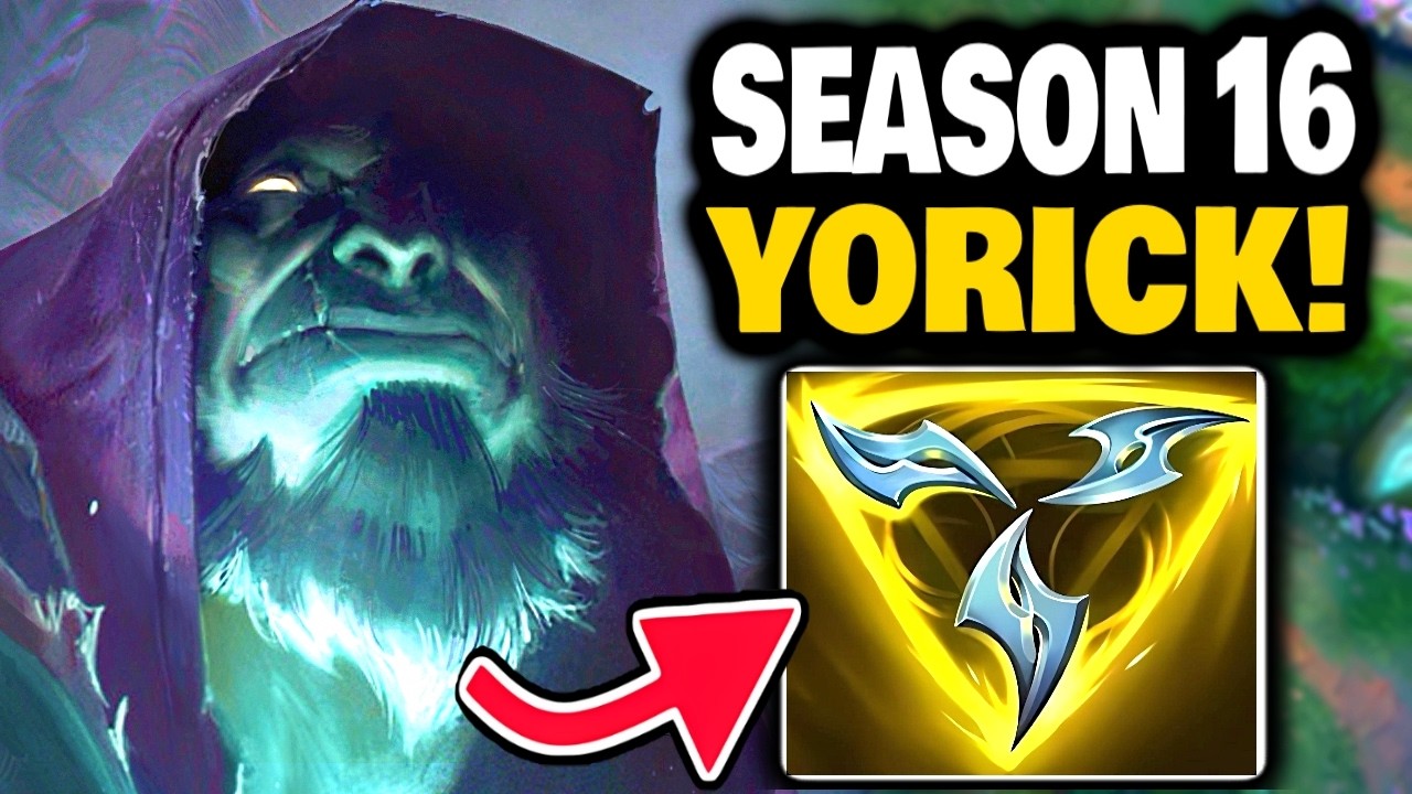 HOW to YORICK jungle in SEASON 16!!!