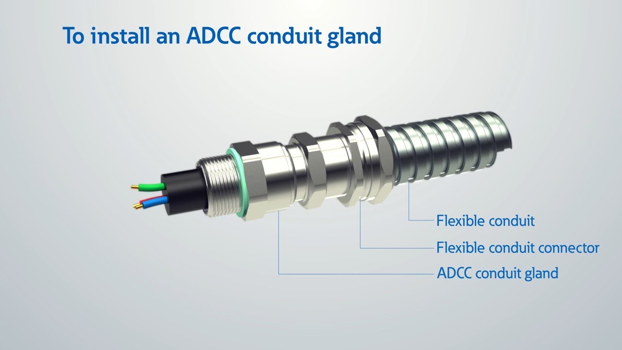 ADE Conduit Gland Installation