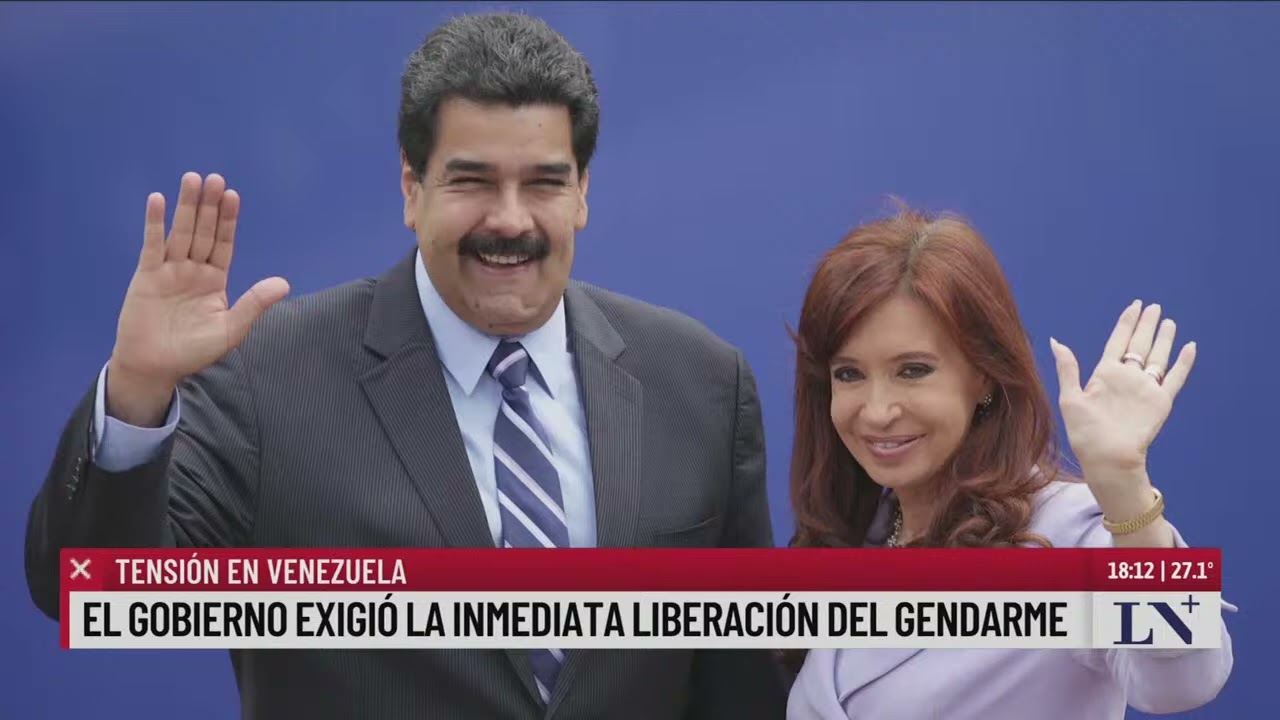 Tensión en Venezuela: el gobierno exigió la inmediata liberación del gendarme