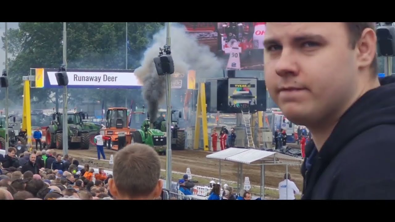Tractor Pulling Putten 2024 #tractorpullingvideo #beachpulling #putten