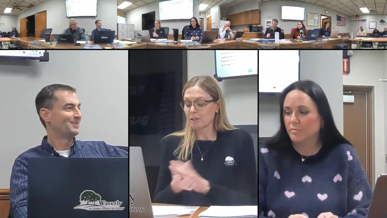 January 27, 2026 Waverly, NE City Council Meeting