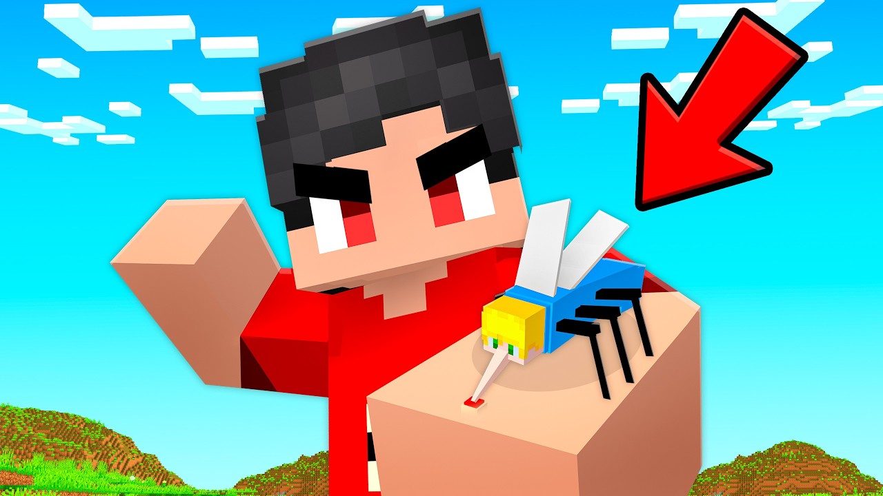 Vida de Inseto no Minecraft!