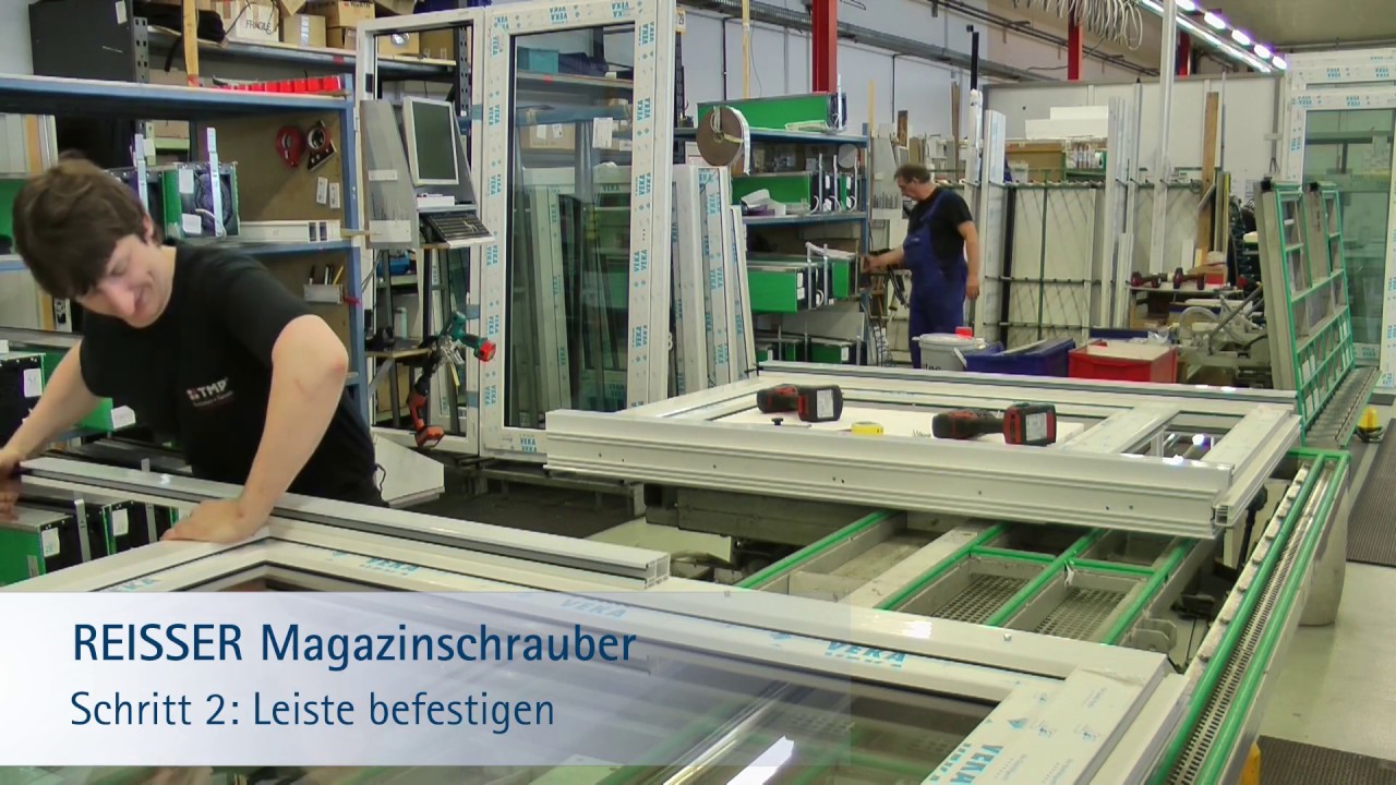 Der REISSER Magazinschrauber im Vergleich