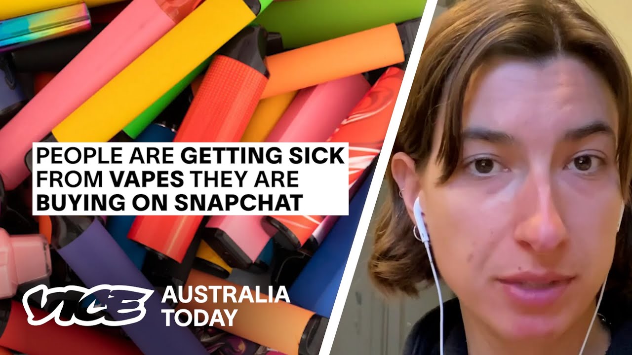 People Are Getting Sick From Vapes They Are Buying on Snapchat | Australia Today Ep 13
