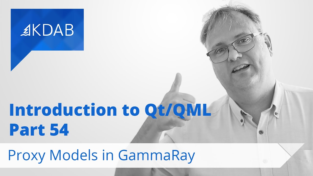Introduction to Qt/QML (Part 54) - Proxy Models in GammaRay