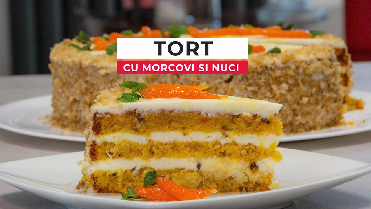 Tort de morcovi si nuci