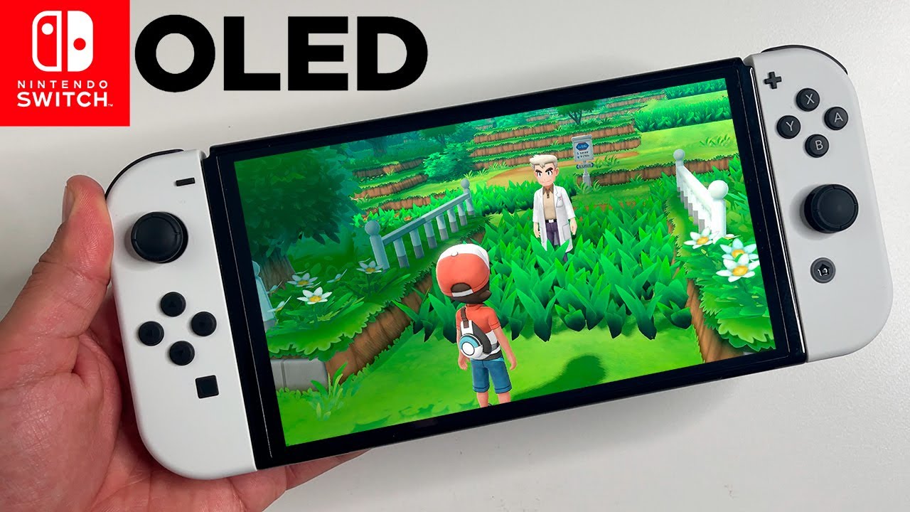 Pok&eacute;mon: Let's Go on Nintendo Switch OLED Gameplay