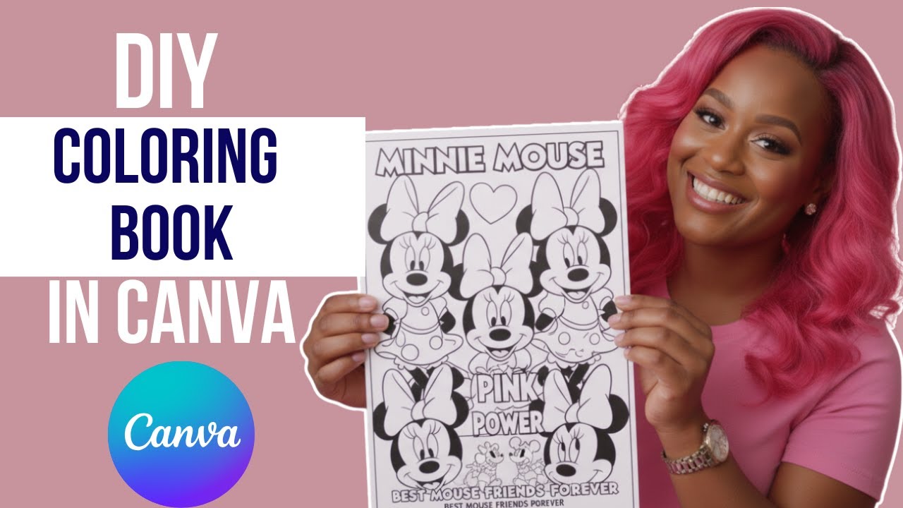I Created a Minnie Mouse Coloring Book, Here's How It Went