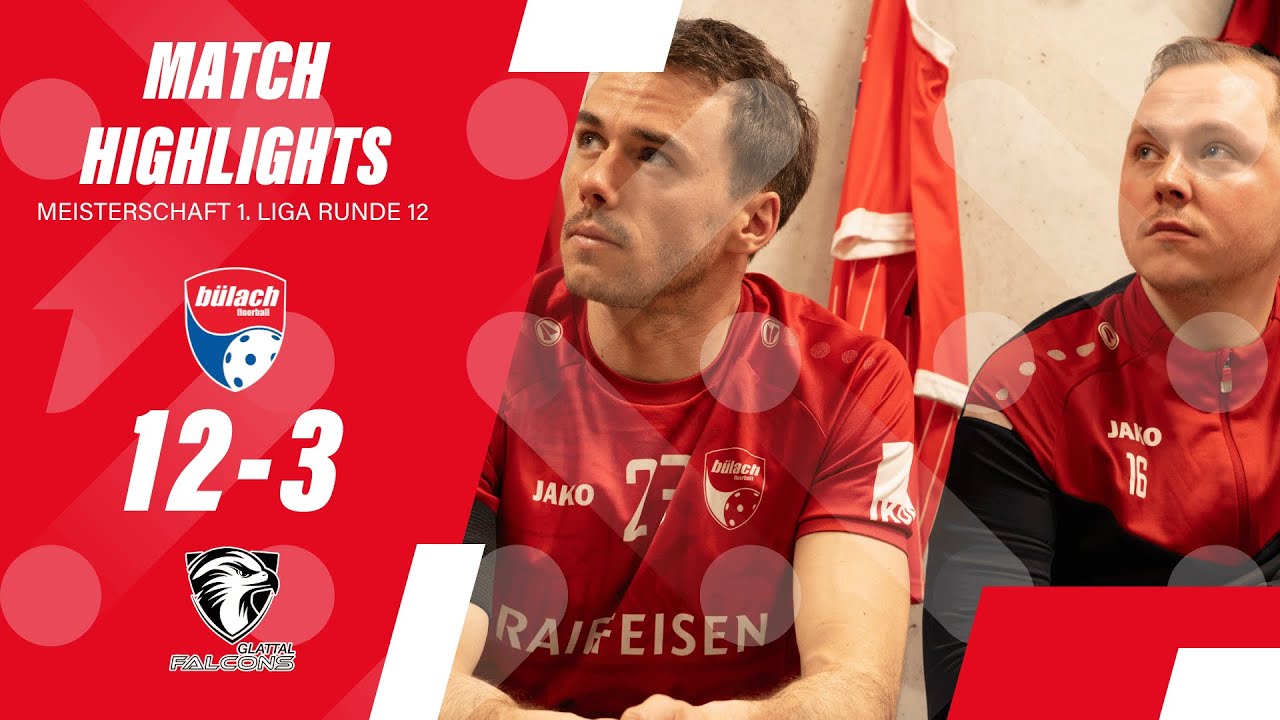 Bülach Floorball vs Glattal Falcons | Highlights Meisterschaft 25/26 Runde 13
