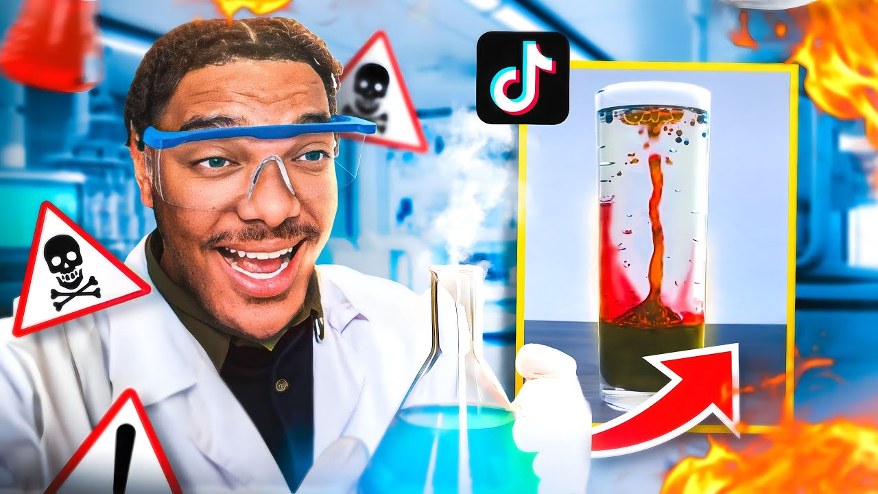 JE TEST DES EXP&Eacute;RIENCE SCIENTIFIQUE TIKTOK #2 (imaginez j&rsquo;ai tout flop&hellip;)