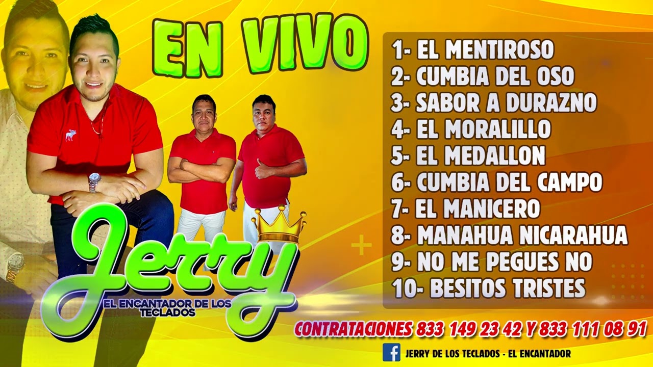 JERRY EL ENCANTADOR DE LOS TECLADOS EN VIVO