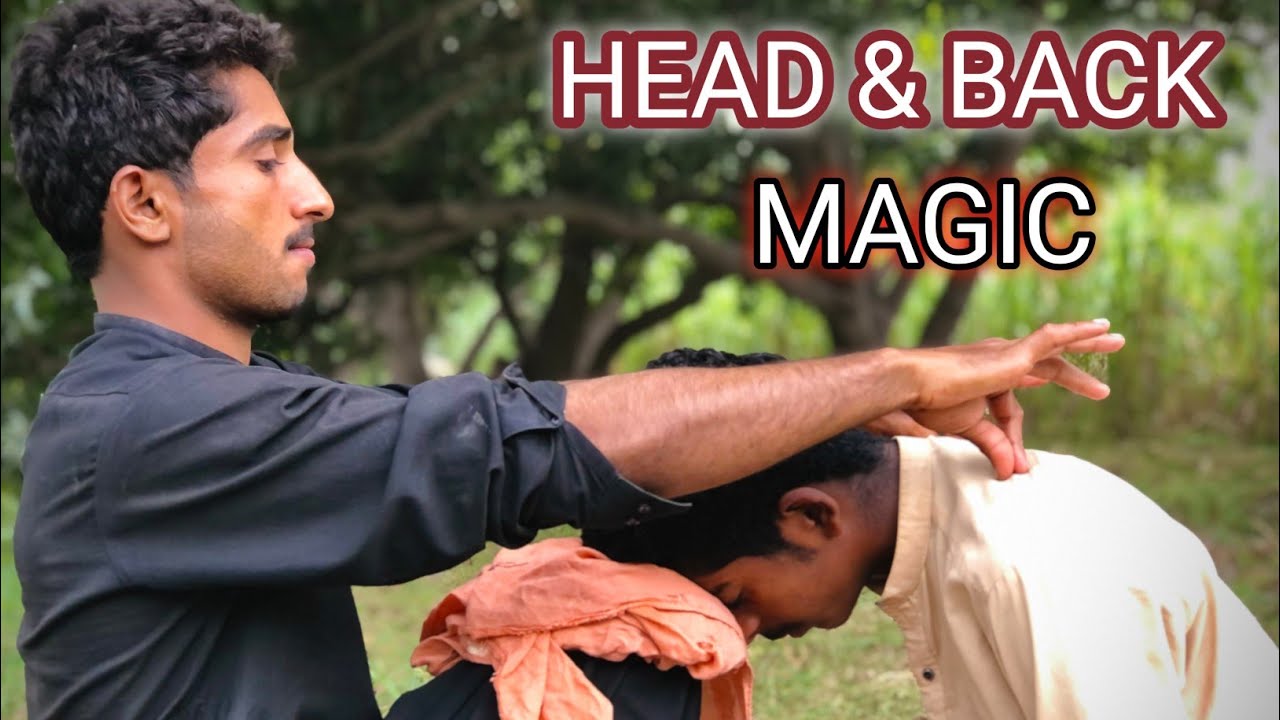Traditional Indian Head & Back Massage | Sleep Fast ASMR [ASMR UBAID]