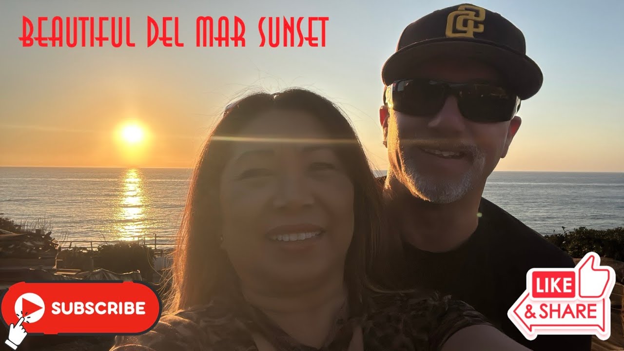 Chasing Sunsets By The Sea In Del Mar