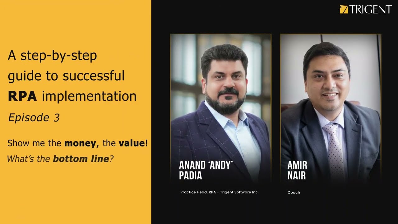 A step-by-step guide to successful RPA implementation | Episode 3