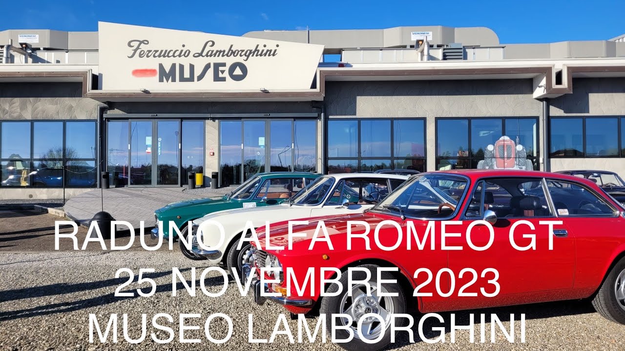 Raduno Alfa Romeo GT e Museo Ferruccio Lamborghini