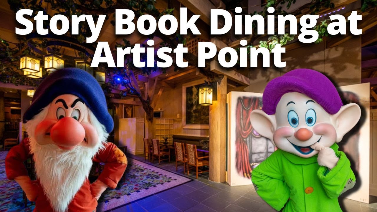 Story Book Dining at Artist Point Disney's Wilderness Lodge