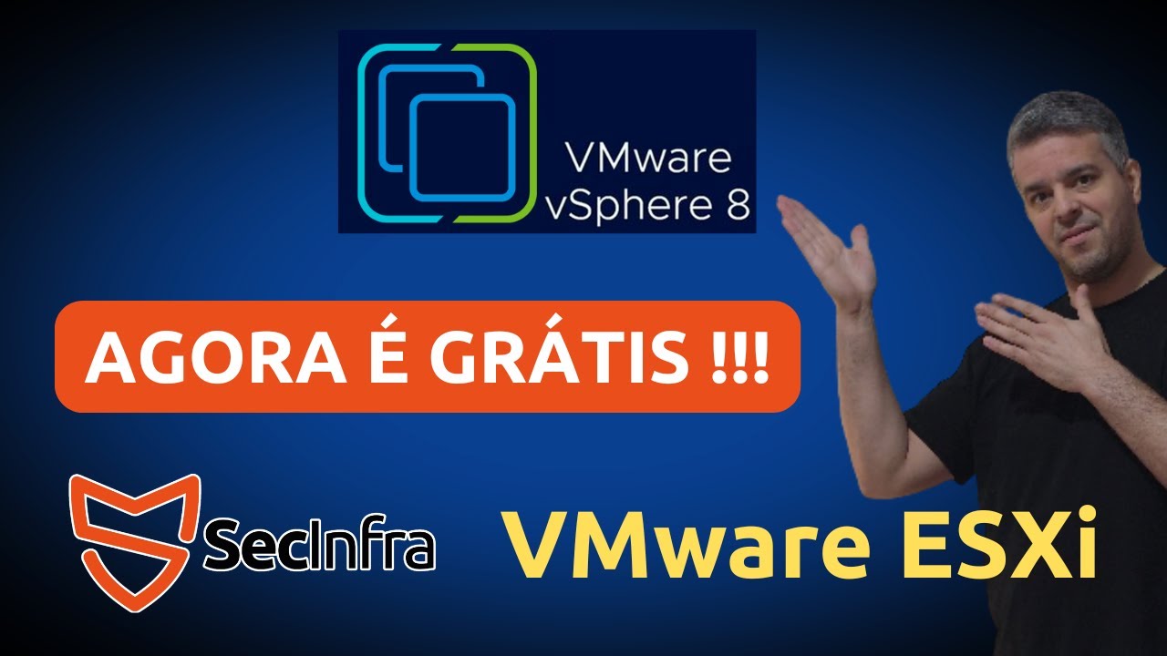 VMWARE ESXI GRATUITO VEJA COMO INSTALAR EM 6 MINUTOS