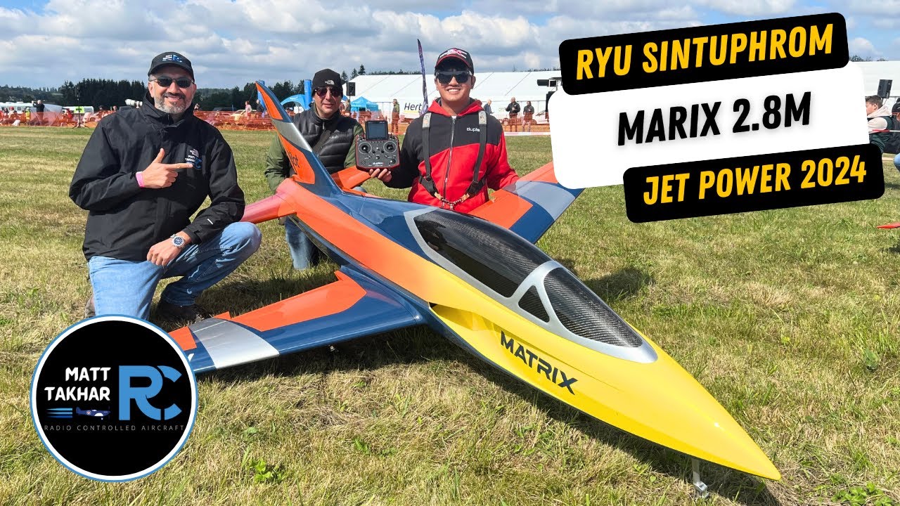 Ryu Sintuphrom Flying the Pilot-RC Matrix 2.8m | JetPower 2024 Germany