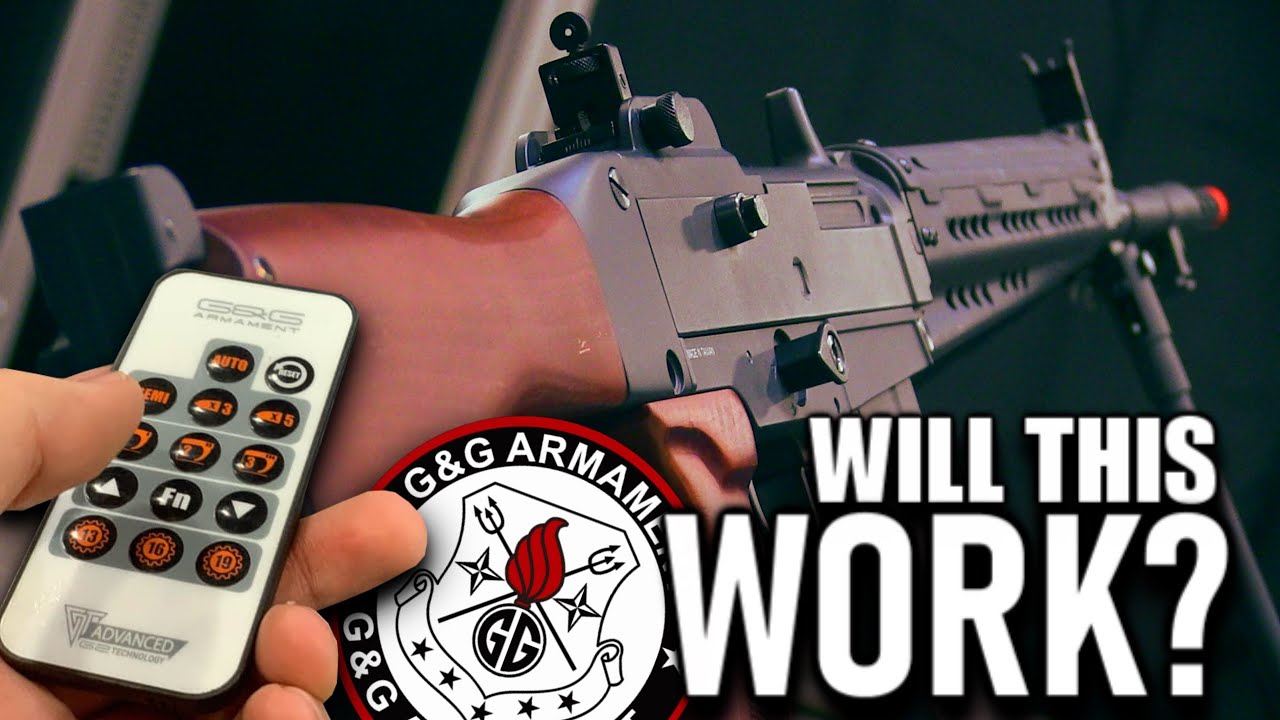 Remote Controlled Airsoft Gun? - Is It A Good or Bad Idea? (G&G At Shot Show 2020)
