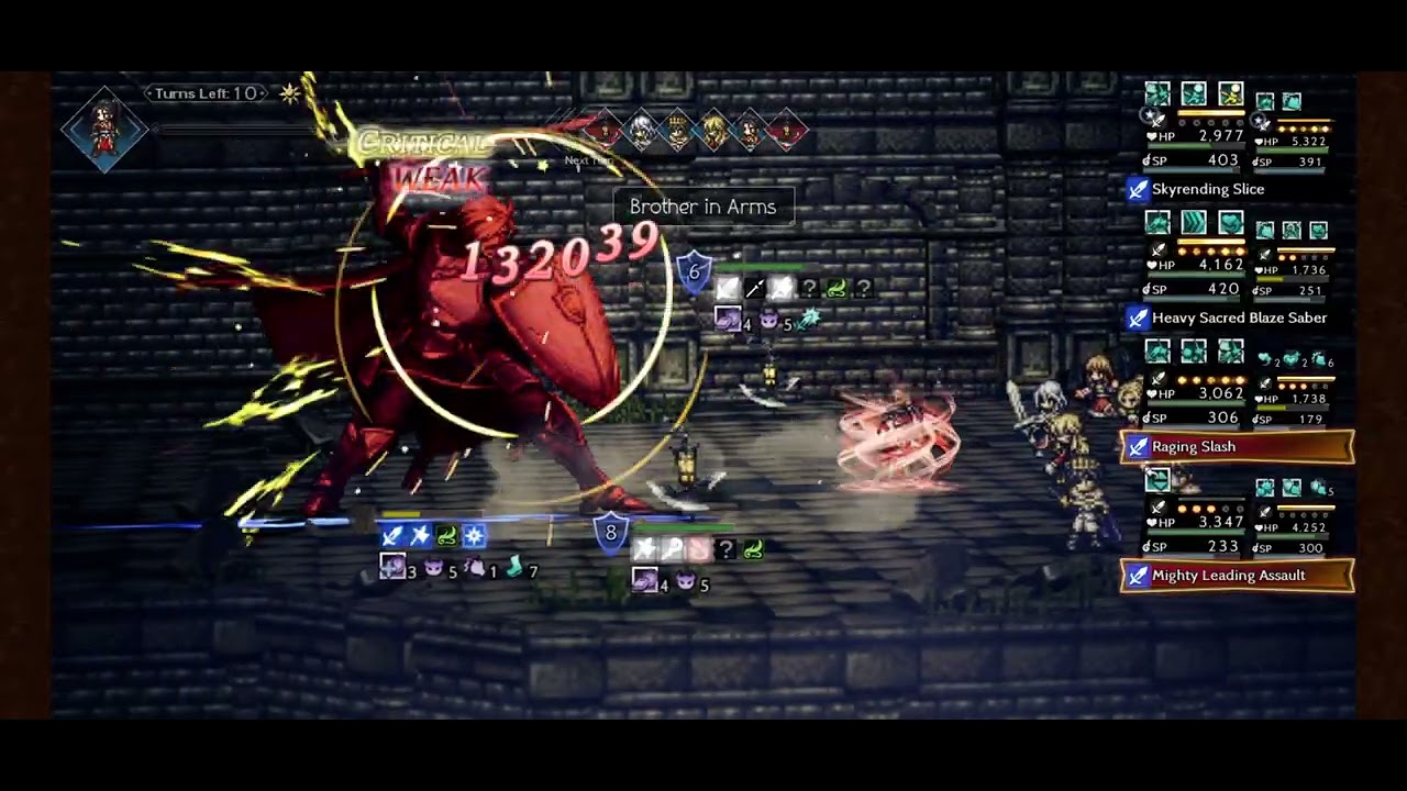 Octopath COTC GEP Warrior Tower Floor 5 EX2 in 24T