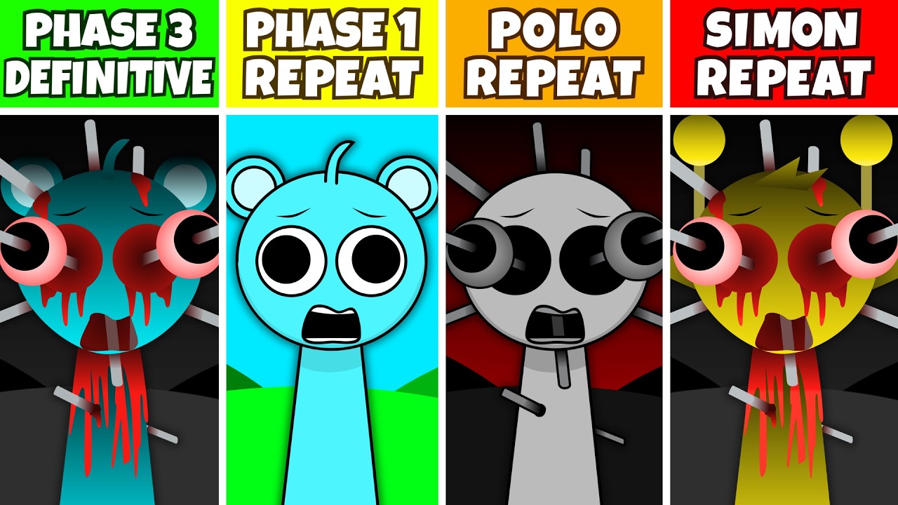 Incredibox Sprunki: Phase 1, Polo, Simon REPEAT After PHASE 3 DEFINITIVE