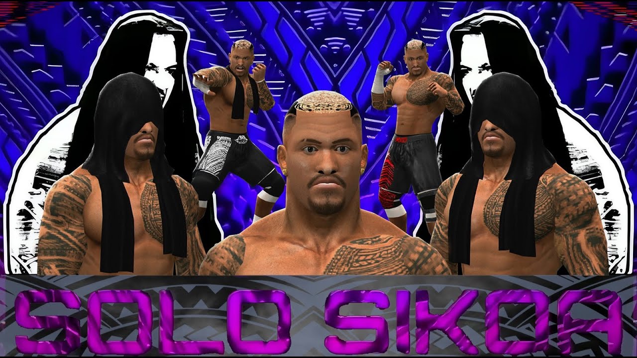 WWE 2K17 - SOLO SIKOA CAW FORMULA - PS3/XBOX360