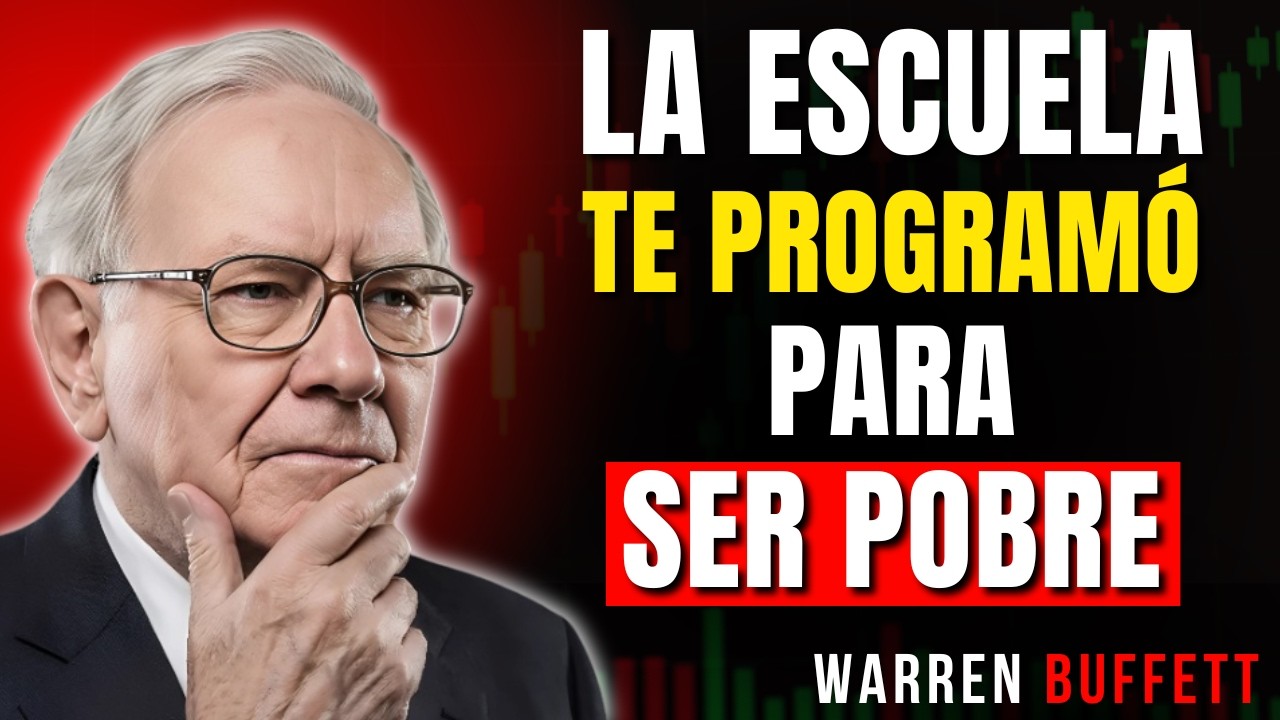 Warren Buffett: La Escuela Te Programó Para Ser Pobre (Lo Que Nadie Te Dijo)