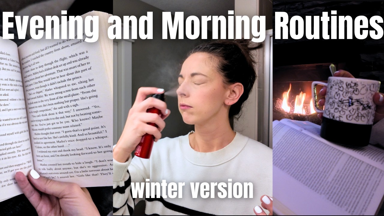 Winter Morning & Evening Routine 2026 | Simple Habits, Skincare, Makeup & Productivity