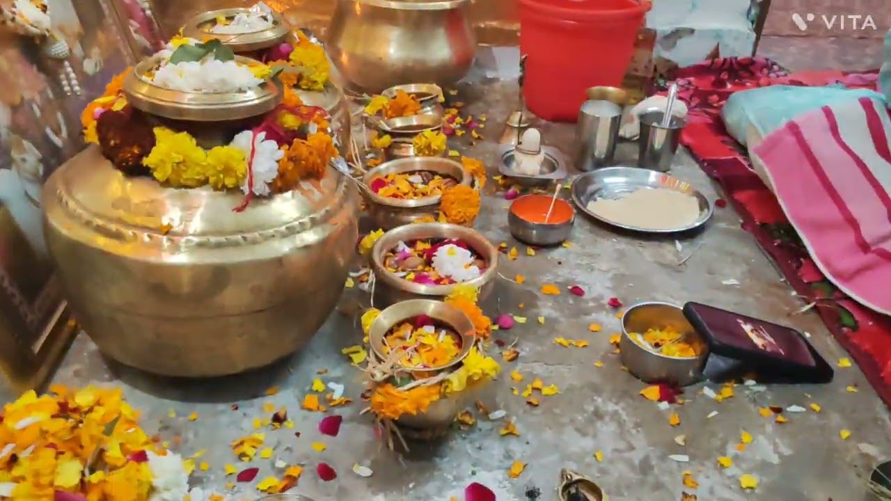 Kashmiri Tradition Shiv Puja Jagti ( Nagrota)Jiju Residence # Jammu # Punjab # Delhi # Himachal # Up