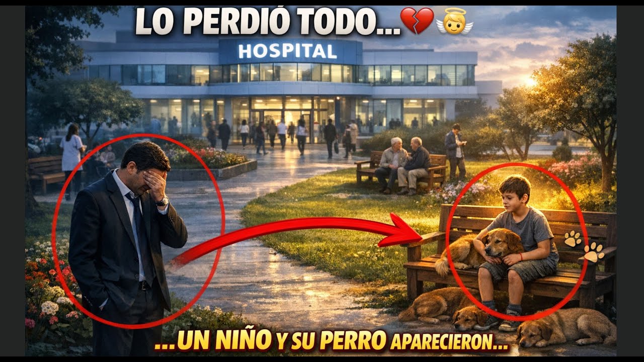 EL MILLONARIO LO PERDIÓ TODO… HASTA QUE UN NIÑO Y SU PERRO LO CAMBIARON