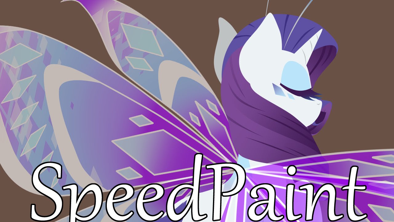 MLP Speedpaint - Breezie Rarity