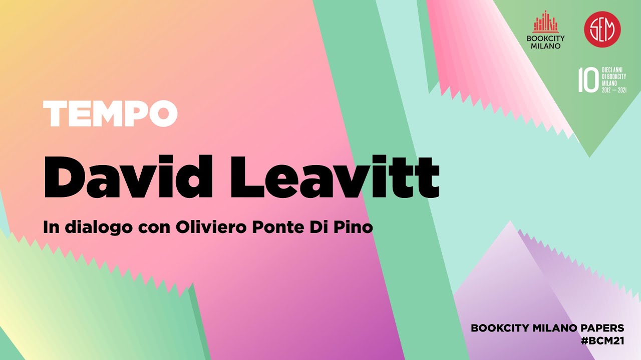 TEMPO | David Leavitt in dialogo con Oliviero Ponte Di Pino